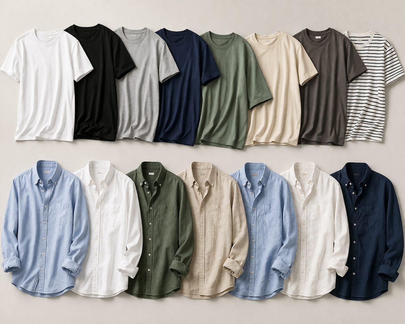 CAMISAS Y CAMISETAS HOMBRE