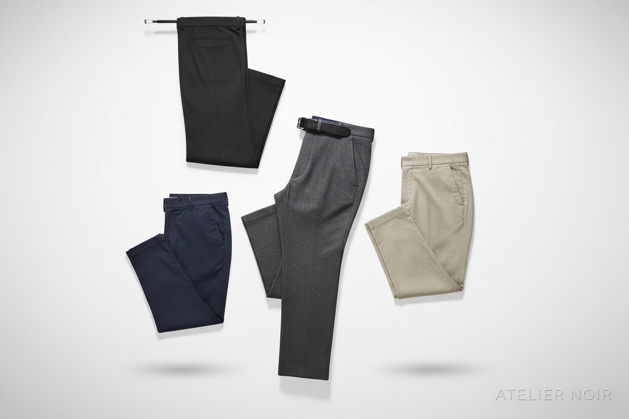 PANTALONES LARGOS PARA HOMBRE