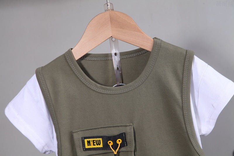 Conjunto de Moda de Dos Piezas para Niño — Tendencia y Comodidad