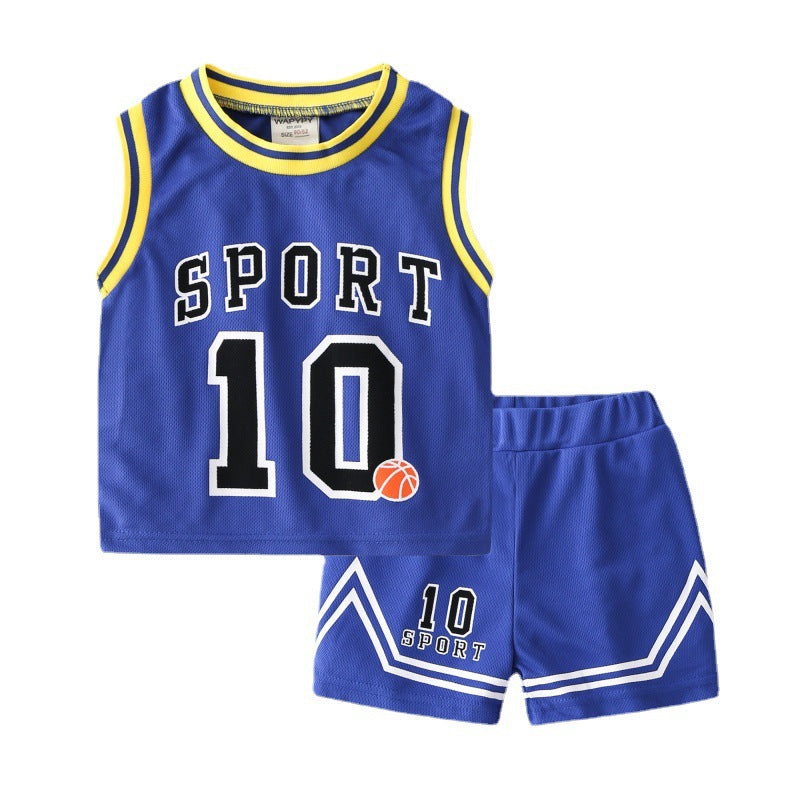 Kids' two-piece basketball set