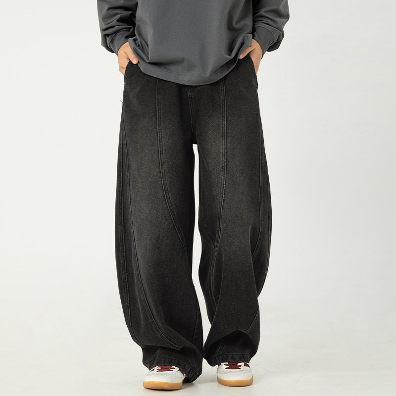 PANTALON VAQUERO ANCHO DE HOMBRE