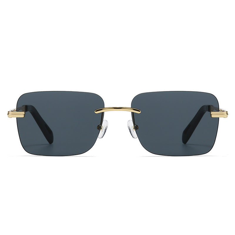 Gafas de sol cuadradas caladas para hombre y mujer.