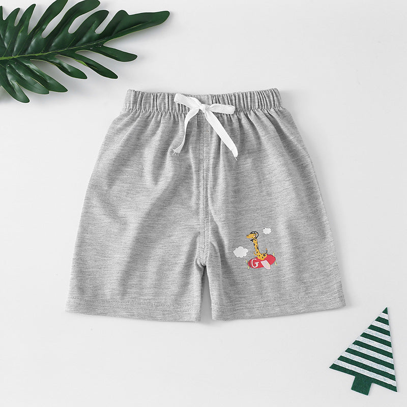 Pantalones Cortos Informales de Algodón para Niños