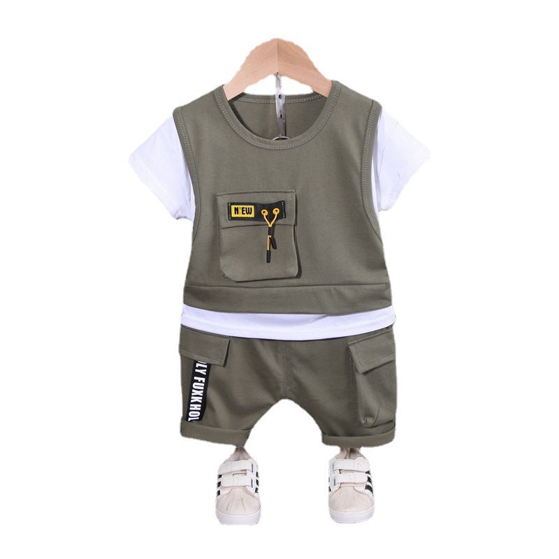 Conjunto de Moda de Dos Piezas para Niño — Tendencia y Comodidad