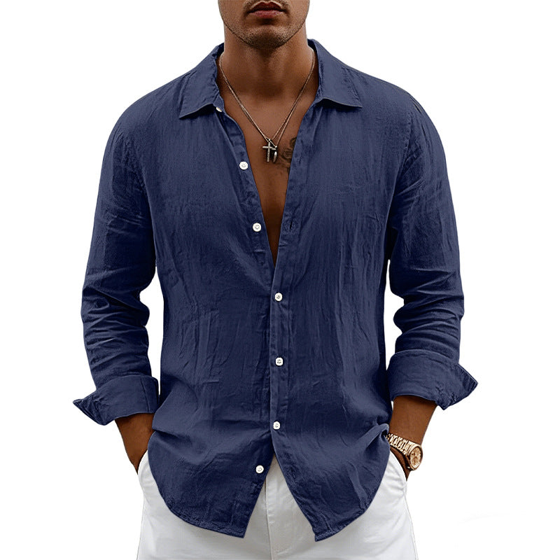 Camisa Versátil de Lino para Hombre