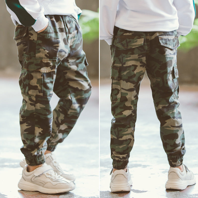 CHILD'S CAMO PANTS