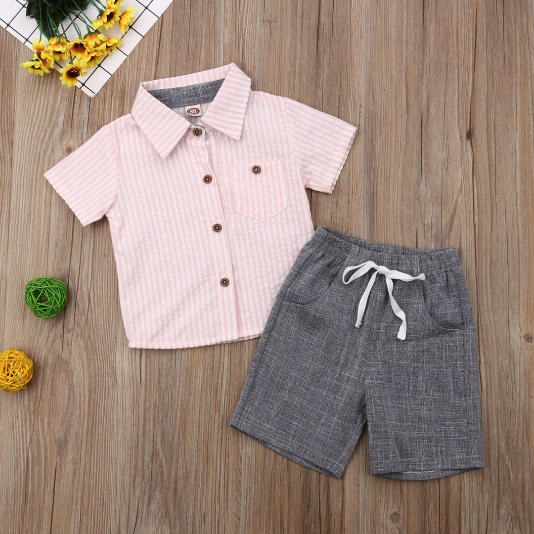 Conjunto de Vestir para Niño: Camisa y Pantalón — Elegante y Cómodo