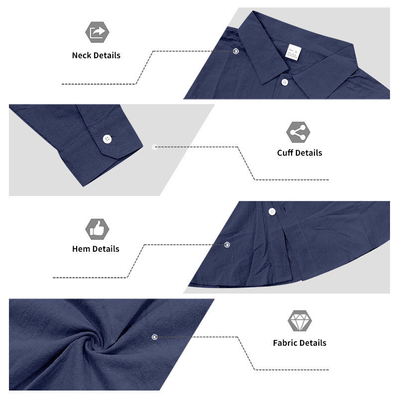 Camisa Versátil de Lino para Hombre