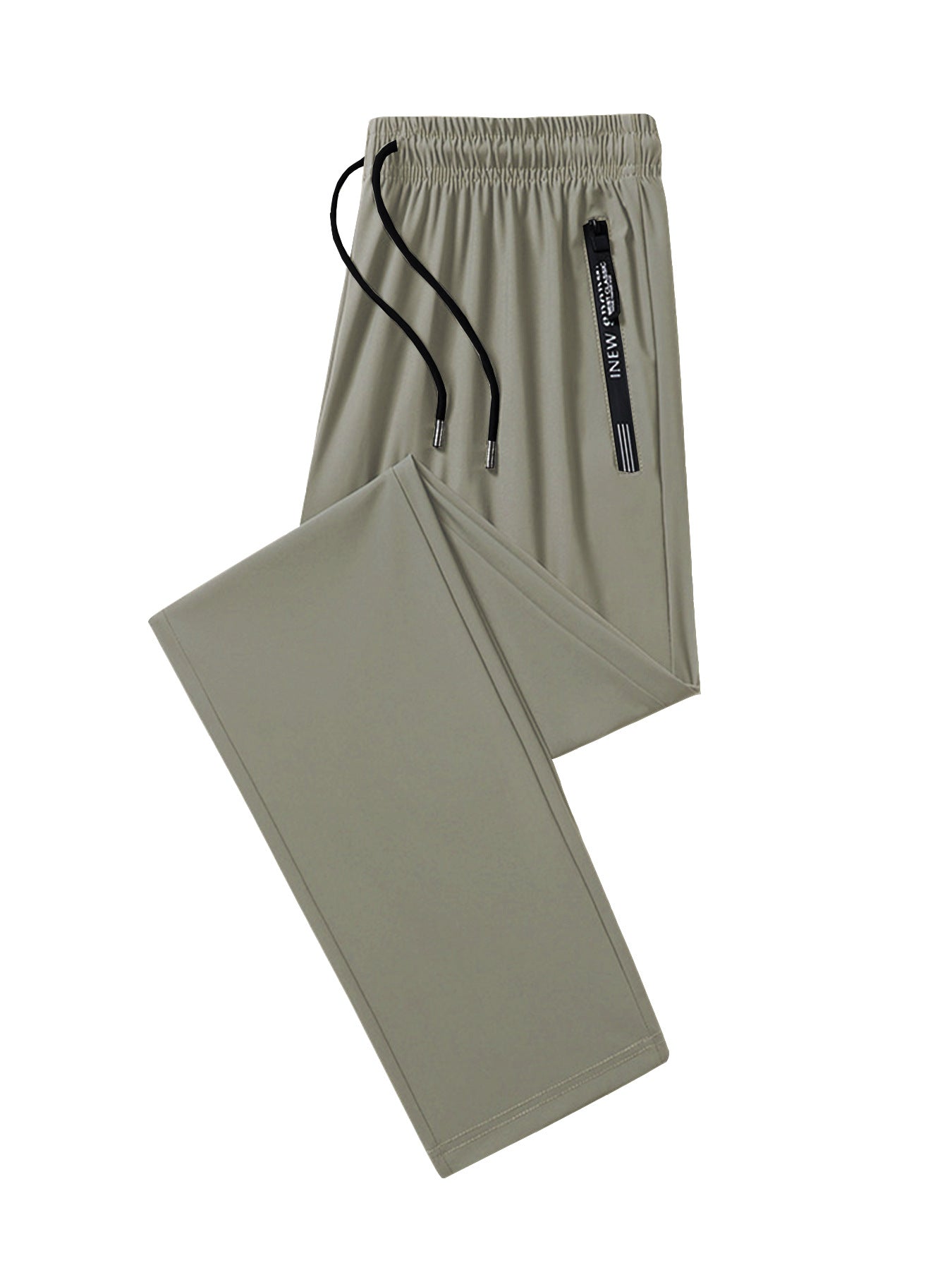 Pantalones de verano para hombre de nailon y seda helada.