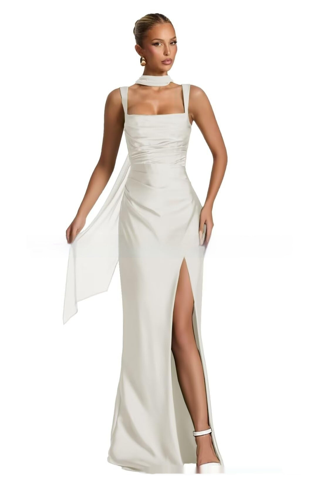 Nuevo y elegante vestido de noche de moda para mujer.