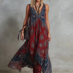 vestido largo de tirantes casual