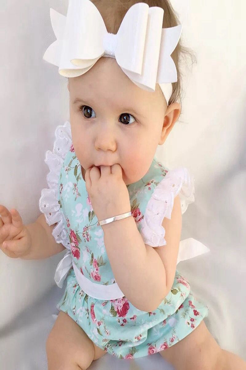 Pelele de Algodón con Estampado para Bebé Niña — Suave y Adorable