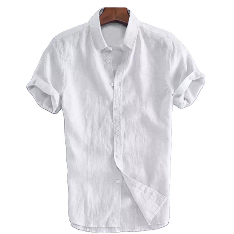 Men's short-sleeve casual shirts.