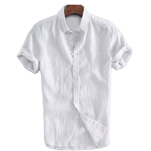 Camisas casuales de manga corta para hombre