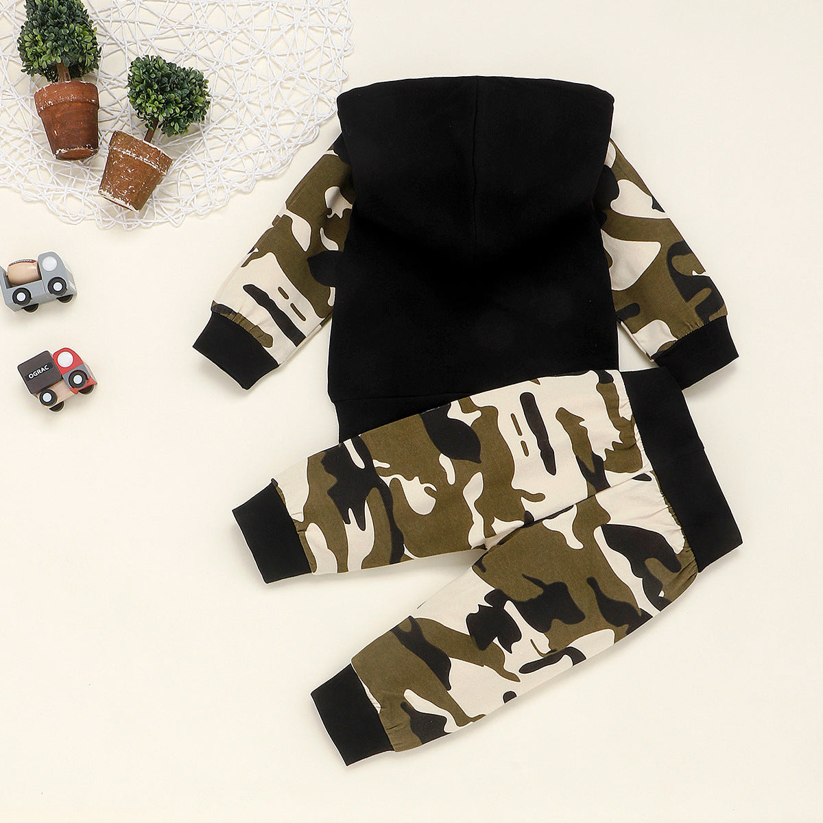 Conjunto largo de estilo militar para mujer