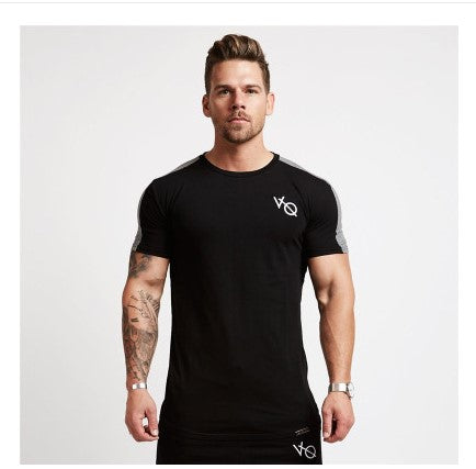 Verano transpirable Cuello Redondo de manga corta camiseta de baloncesto de Moda casual