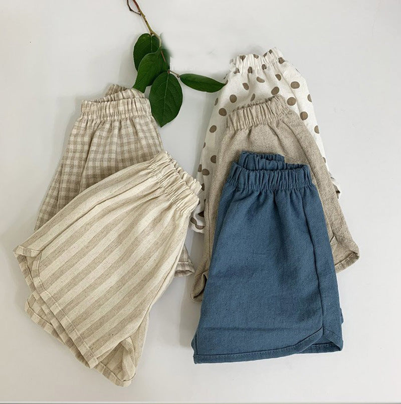 Pantalones Cortos Finos de Verano para Niños — Ligeros y Frescos