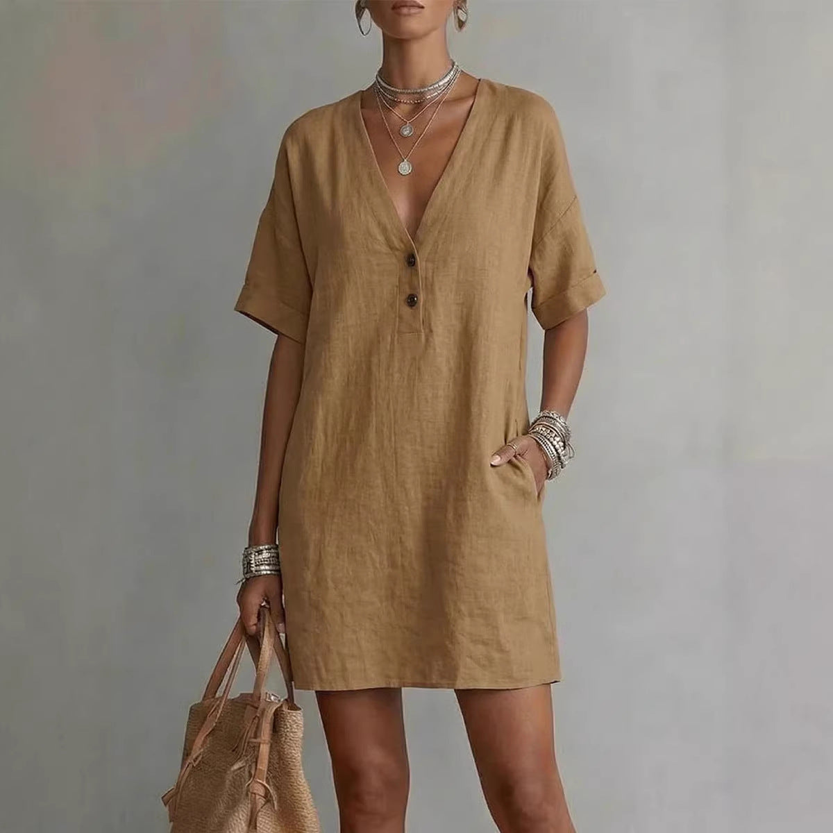 Vestido cómodo y elegante para mujer