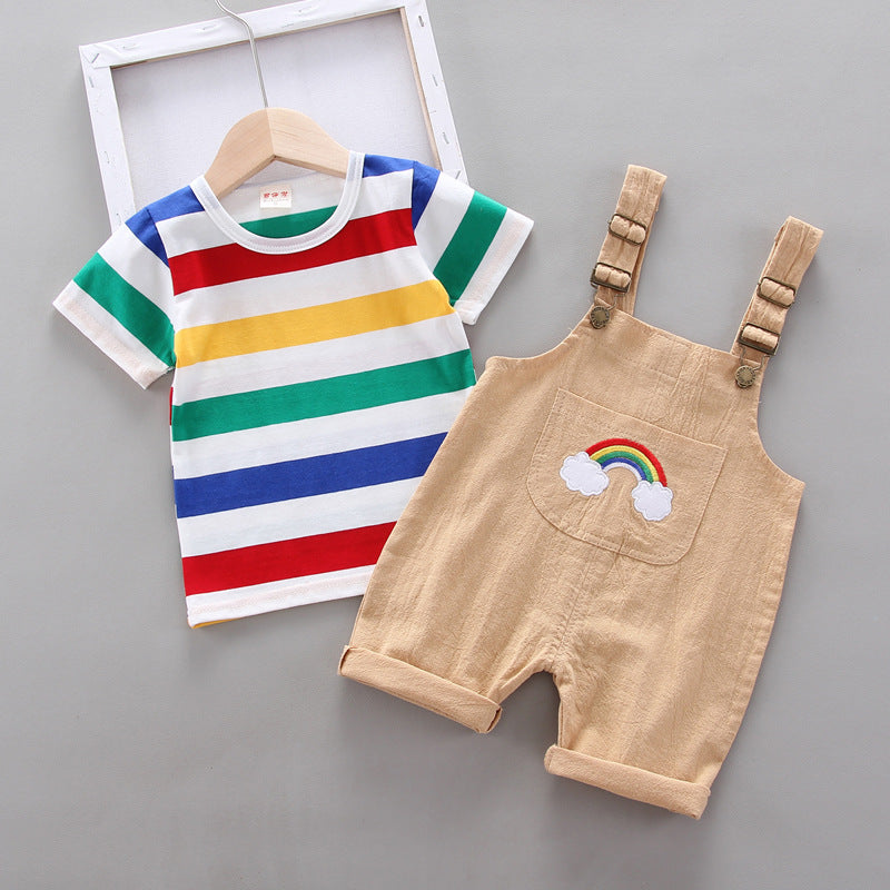 rainbow drawing monkey for kids