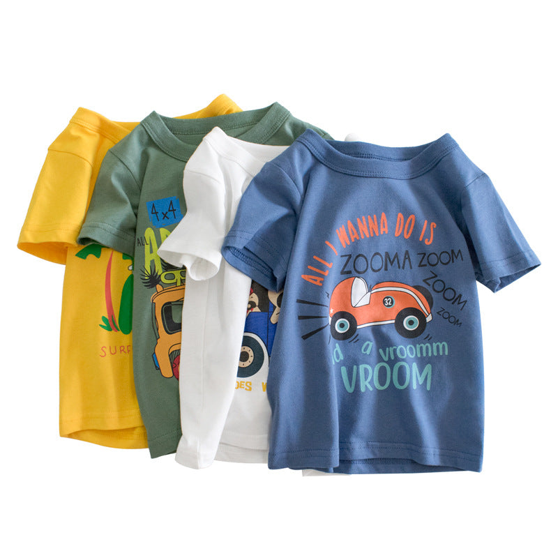 Camiseta de Manga Corta para Niños