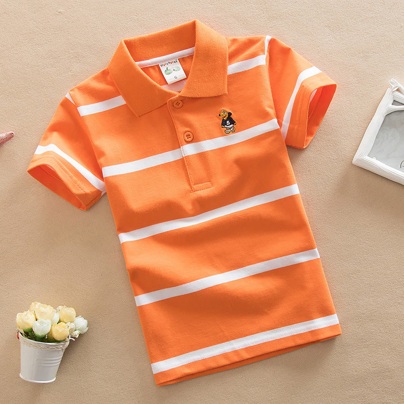 Camiseta Polo Manga Corta para Niño — Moda Infantil