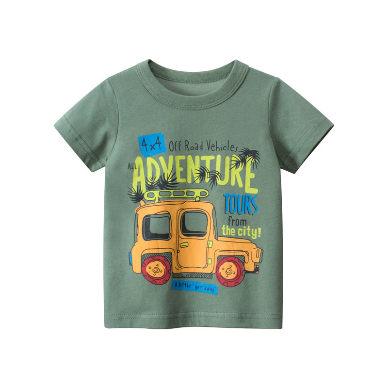 Camiseta de Manga Corta para Niños