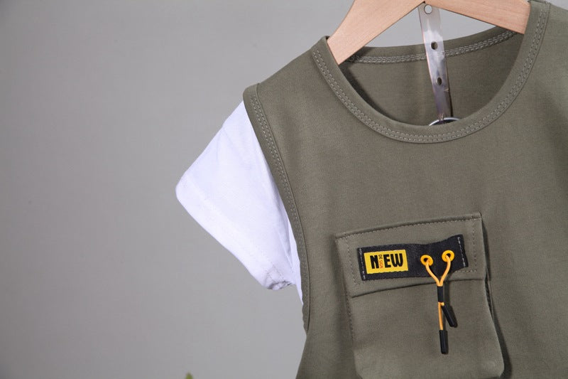Conjunto de Moda de Dos Piezas para Niño — Tendencia y Comodidad