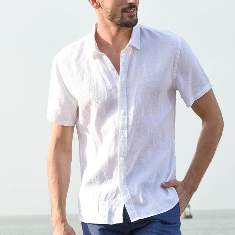 Camisas casuales de manga corta para hombre