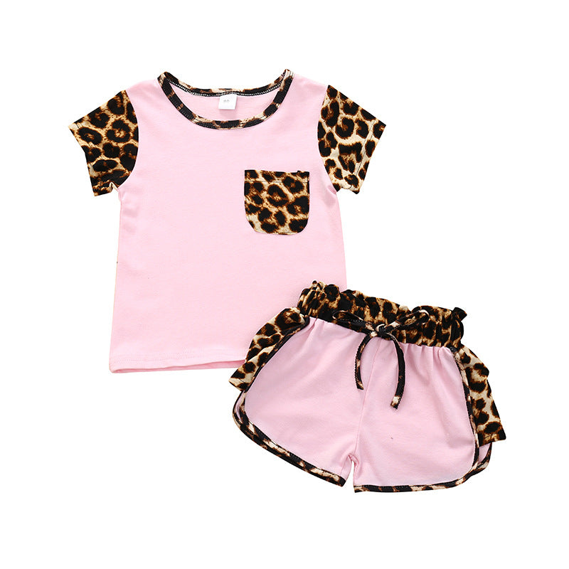 Conjunto Leopardo para Niña