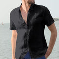 Men's short-sleeve casual shirts.