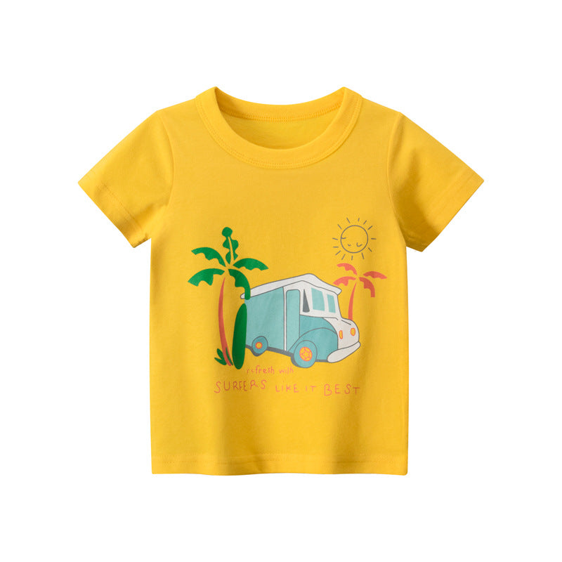 Camiseta de Manga Corta para Niños