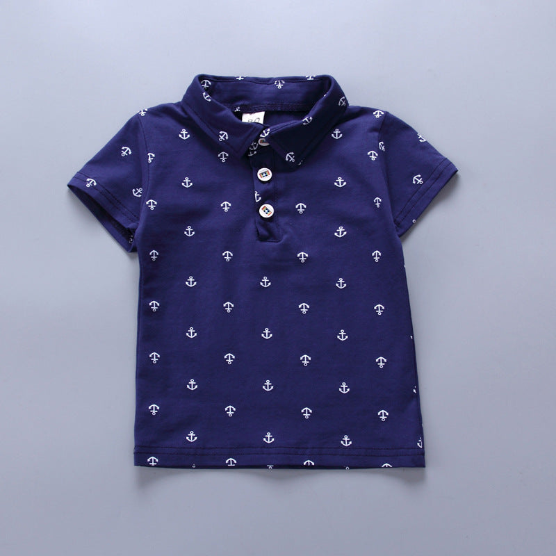 BOY'S ANCHOR PRINT OUTFIT