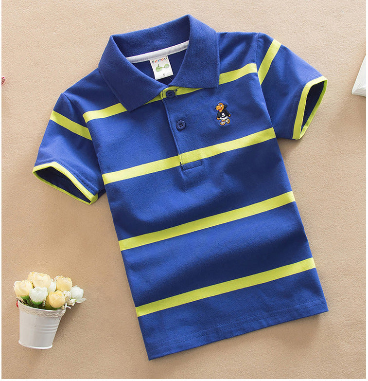 Camiseta Polo Manga Corta para Niño — Moda Infantil