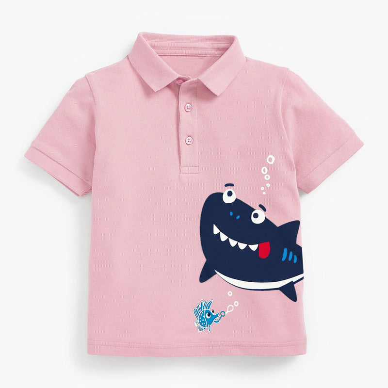 Traje Infantil de Manga Corta con Solapa para Niños — Elegante Eventos