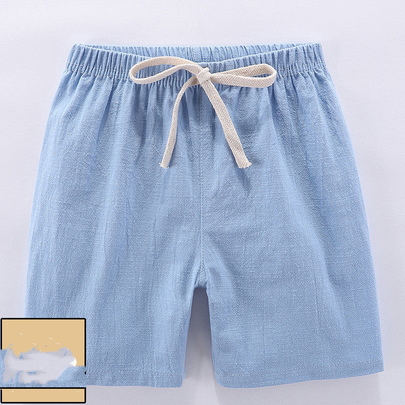 Pantalones Cortos Finos de Verano para Niños — Algodón 100% Multicolor