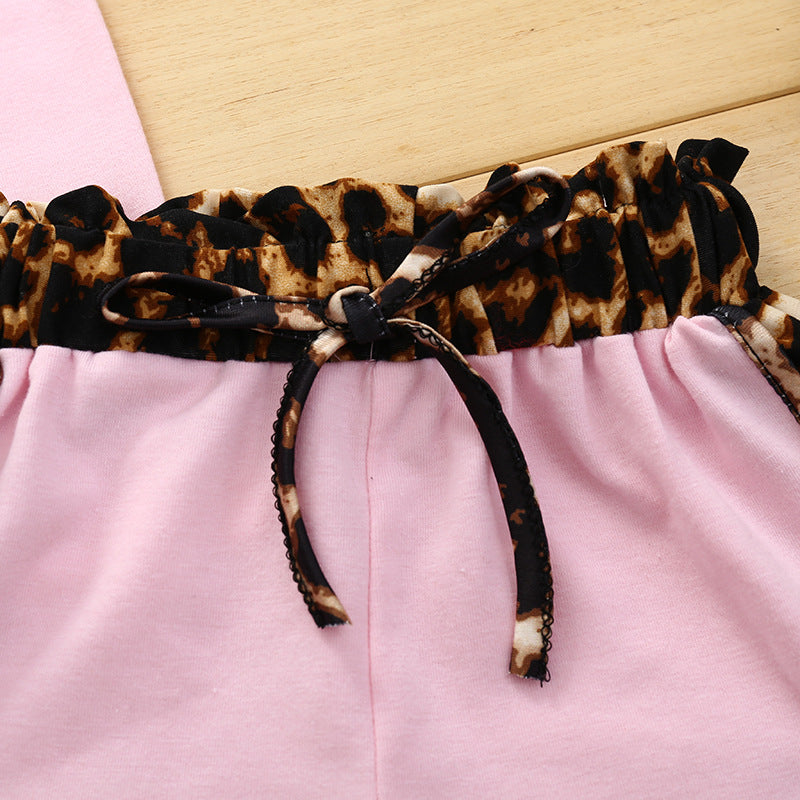 Conjunto Leopardo para Niña