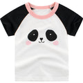 Camiseta Manga Corta Verano para Niñas — Algodón 100%