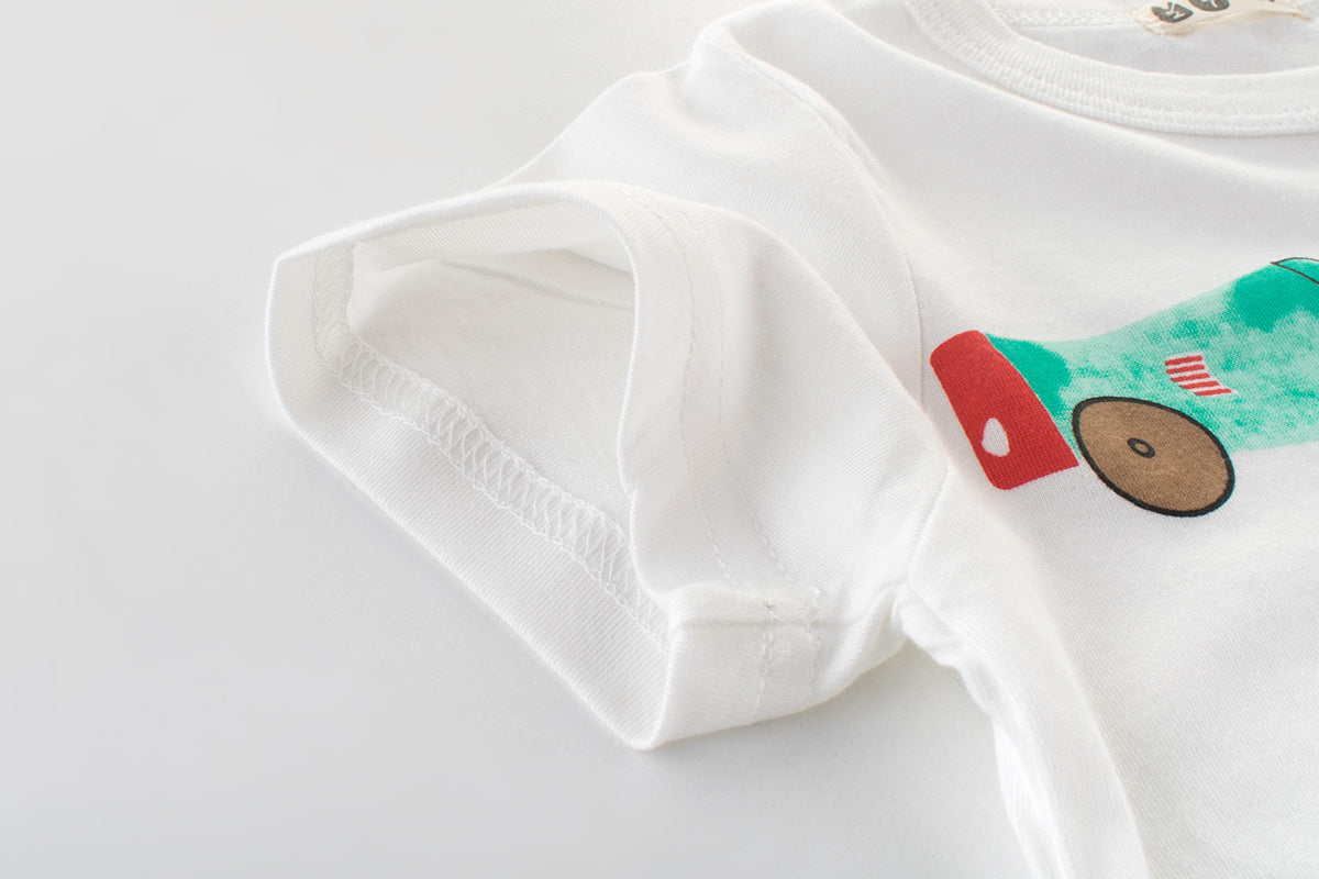 Camiseta Manga Corta para Niño Algodón