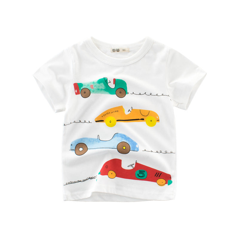 Camiseta Manga Corta para Niño Algodón