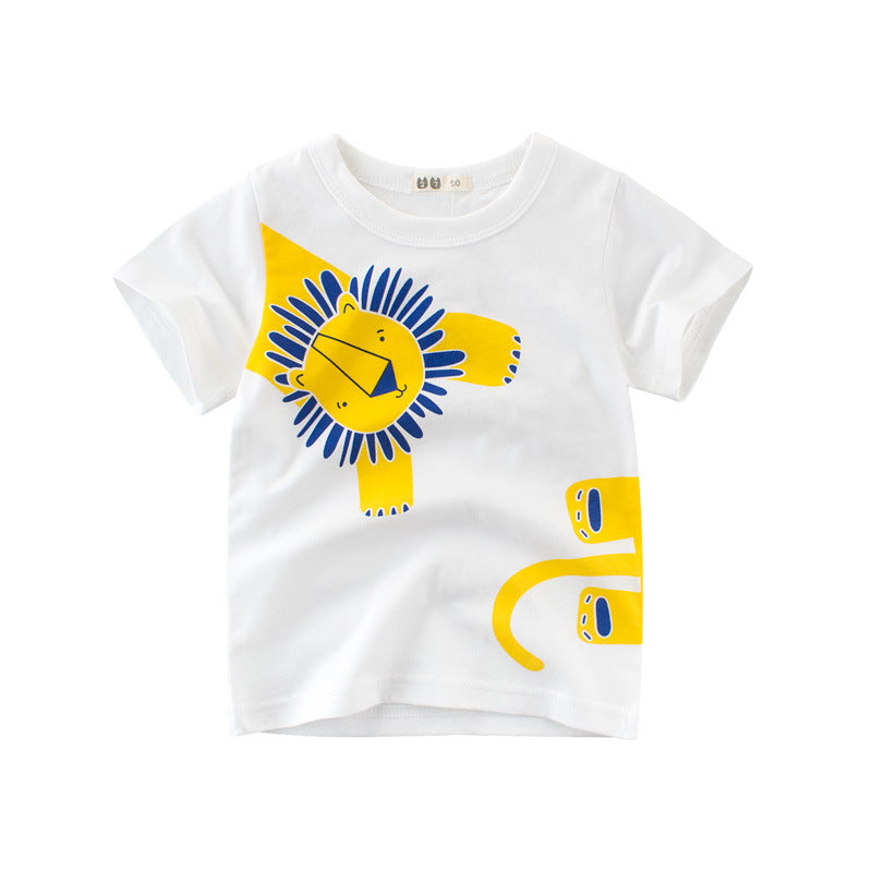 Camiseta Manga Corta para Niño Algodón