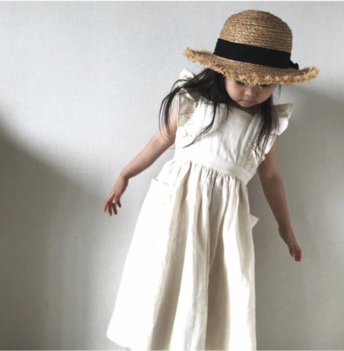 Vestido casual de princesa para niña