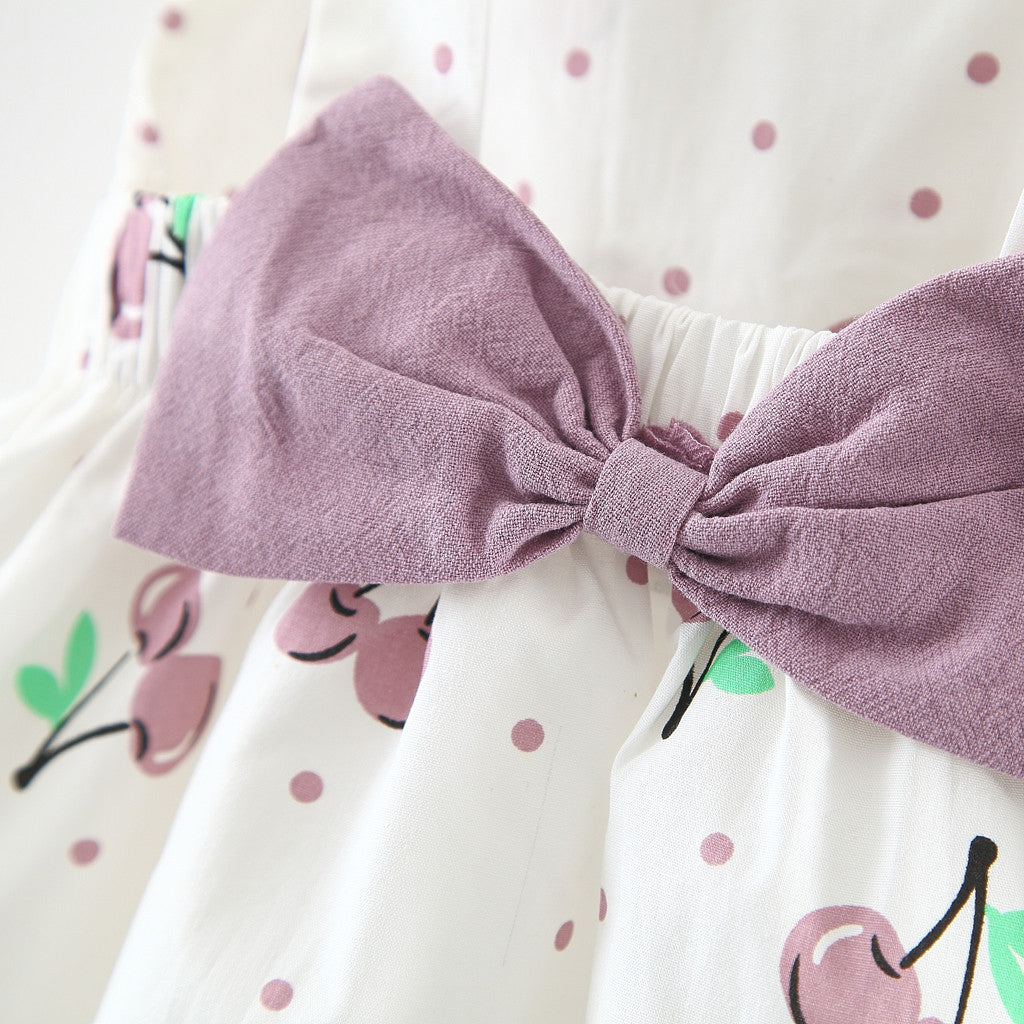 Vestido de Bebé para Niña — Algodón 100% Tirantes Verano