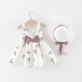Vestido de Bebé para Niña — Algodón 100% Tirantes Verano