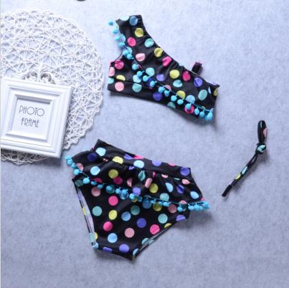 Traje de Baño Niña — Diseño Divertido y Resistente al Cloro