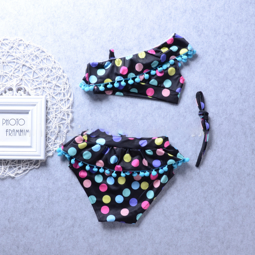 Traje de Baño Niña — Diseño Divertido y Resistente al Cloro