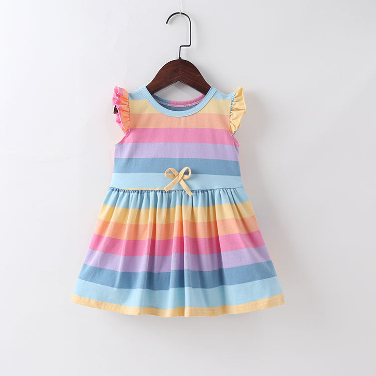 Conjunto de Dos Piezas para Niña: Camiseta sin Mangas y Pantalón Corto