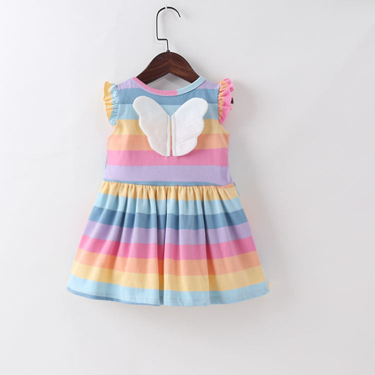 Conjunto de Dos Piezas para Niña: Camiseta sin Mangas y Pantalón Corto