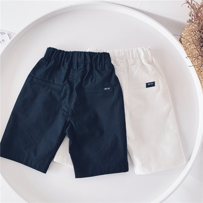 Pantalones Casuales de Color Liso para Niños — Cómodos y Versátiles