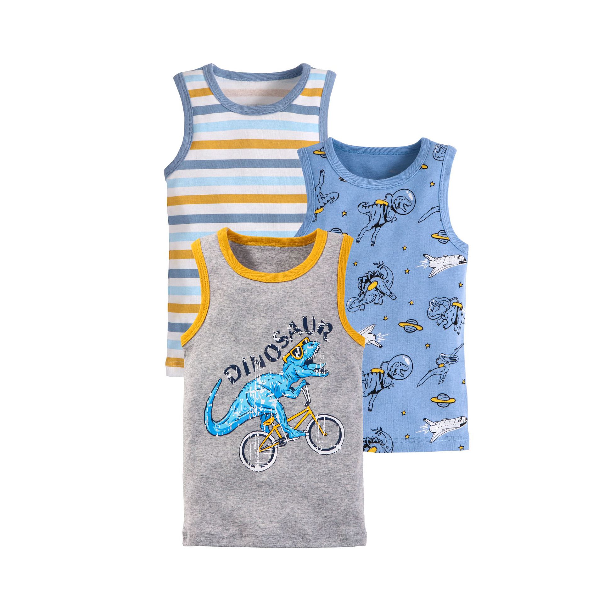 camiseta de tirantes con estampado de dibujos animados