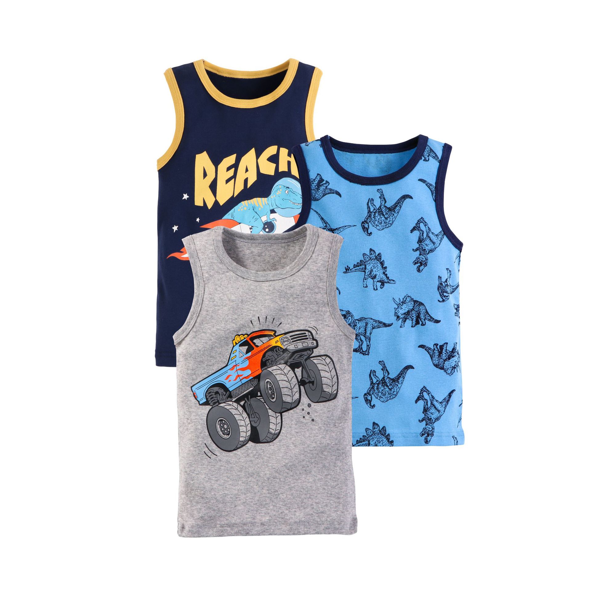 camiseta de tirantes con estampado de dibujos animados